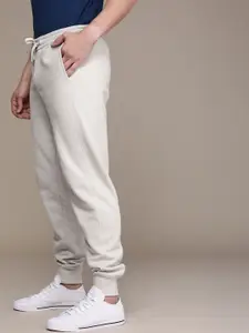 Calvin Klein Jeans Men Grey Solid Joggers
