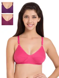 Souminie Pack of 3 Full-Coverage Bras SLY935