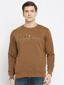Duke Men Brown Sweaters