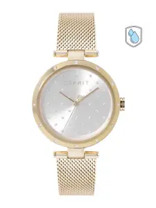 ESPRIT Women Silver-Toned Embellished Analogue Watch ES1L214M0065
