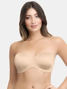 Amante Solid Padded Wired Multiway Strapless Bra - BRA75801