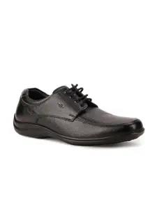 Bata Men Black Solid Formal Derbys