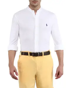 Polo Ralph Lauren Men White Casual Shirt