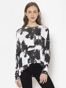 FLAWLESS White Floral Print Boxy Top