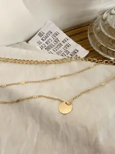 Vembley Gold-Plated Layered Necklace