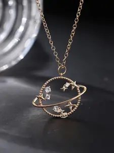 Vembley Gold-Toned Gold-Plated Layered Necklace