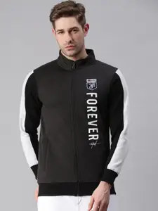 SHOWOFF Men Grey Printed Sweatshirt