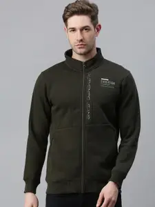 SHOWOFF Men Green Sweatshirt