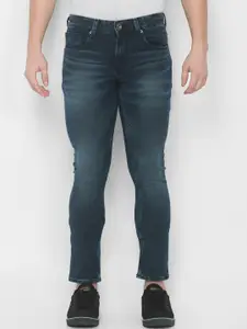 SPYKAR Men Blue Skinny Fit Low-Rise Light Fade Jeans