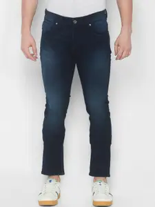 SPYKAR Men Blue Skinny Fit Low-Rise Light Fade Jeans