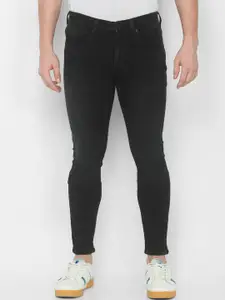 SPYKAR Men Black Skinny Fit Low-Rise Jeans
