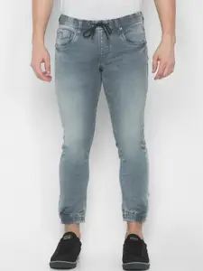 SPYKAR Men Grey Kano Slim Fit Heavy Fade Jeans