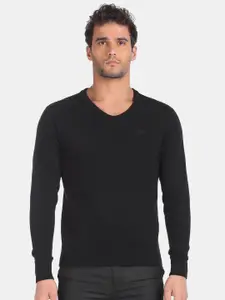 Arrow Sport Men Black Pullover
