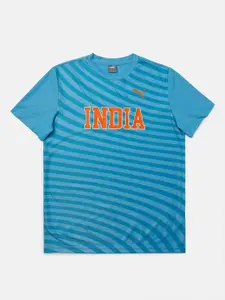 Puma Boys Typography Printed Regular Fit Cricket T-shirt