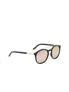 FEMINA FLAUNT Women Grey Lens & Black Oval Sunglasses FF 9013-Violet