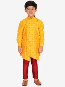 Pro-Ethic STYLE DEVELOPER Boys Yellow Kurta with Pyjamas
