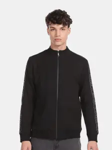 Arrow New York Men Black Sweatshirt