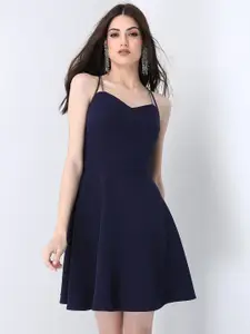 FabAlley Blue Dress