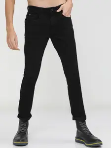 HIGHLANDER Men Black Slim Fit Stretchable Jeans