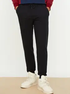 Trendyol Men Navy Blue Solid Joggers
