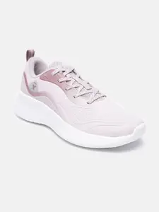 Xtep Women Pink Running Non-Marking Shoes