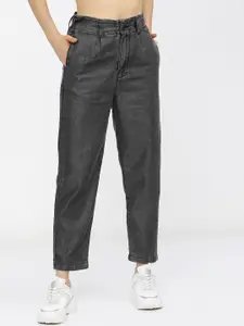Tokyo Talkies Women Charcoal Stretchable Jeans