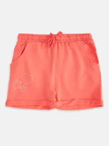 Pantaloons Junior Girls Coral Shorts