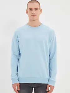 Trendyol Men Blue Sweatshirt