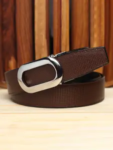 Kastner Men Brown Autolock Buckle Belt