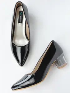 Walkfree Black Block Pumps