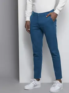 The Indian Garage Co Men Blue Slim Fit Chinos