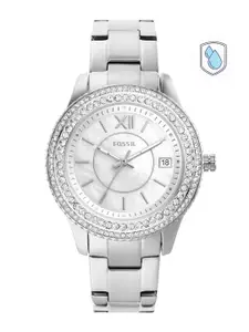 Fossil Stella Women Silver-Toned Analogue Watch ES5130