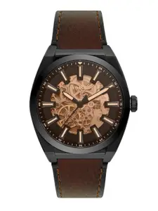 Fossil Everett Men Brown Analogue Watch ME3207