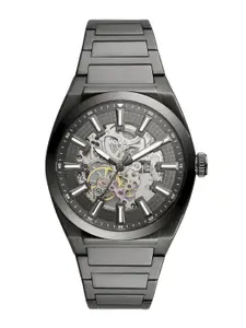 Fossil Everett Smoke Men Grey Bracelet Style Analogue Watch