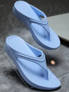 ABROS Women Blue Rubber Slip-On