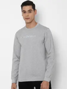 Allen Solly Men Grey Sweatshirt