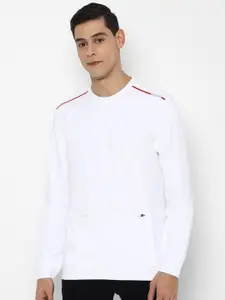 Allen Solly Men White Sweatshirt