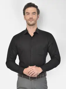 Canary London Men Black Smart Formal Shirt