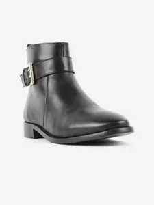 Carlton London Women Black Flat Boots