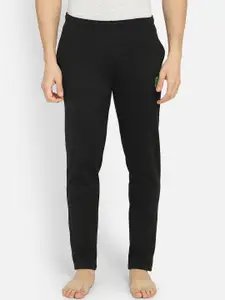 DYCA DYCA Men Black Solid Lounge Pants