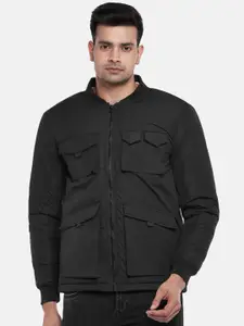 SF JEANS by Pantaloons Men Black Tailored Jacket