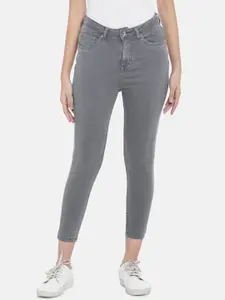 People Women Grey Super Skinny Fit Jeans