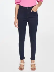 AND Women Mid-Rise Skinny Fit Stretchable Jeans