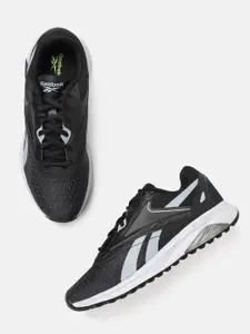 Reebok Women Black & Grey Liquifect 90 2.0 Woven Design Running Shoes