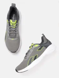 Reebok Men Grey Woven Design Callisto Running Shoes