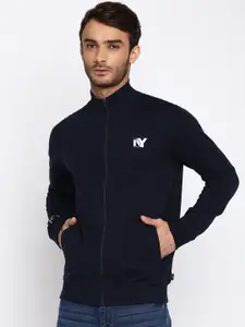 Lee Men Navy Blue Sweatshirt