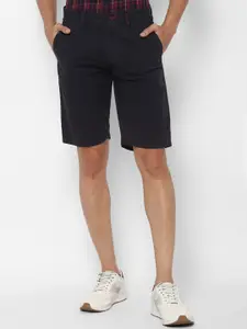 Allen Solly Sport Men Navy Blue Slim Fit Shorts