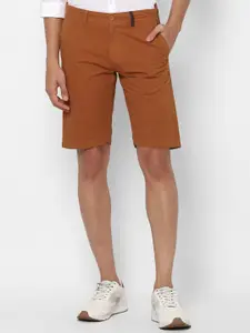 Allen Solly Sport Men Orange Slim Fit Shorts