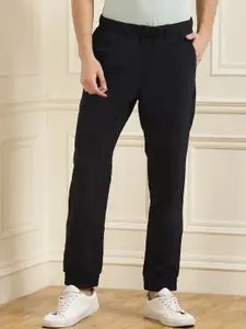 Polo Ralph Lauren Men Navy Blue Solid Cotton Relaxed-Fit Joggers