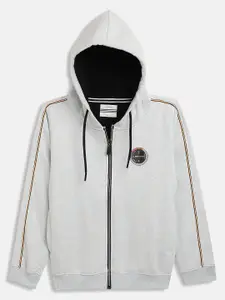 Octave Boys Grey Hooded Sweatshirt